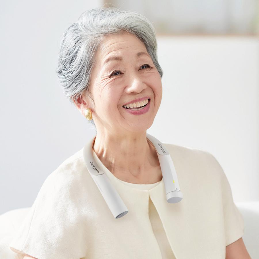 ネックスピーカー MIMIO SOUND NECK(ミミオサウンドネック) テレビ用 ワイヤレス はっきり音 ステレオ かんたん操作 置くだけ充電 左右音量バランス調整 音声… |  | 07