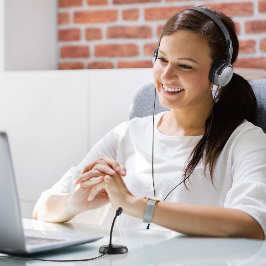 audio-technica(オーディオテクニカ) ヘッドセット＋PCマイク   AT9933USB PACK ［φ3.5mmミニプラグ /両耳 /ヘッドバンドタイプ］ 【864】 | オーディオテクニカ | 08