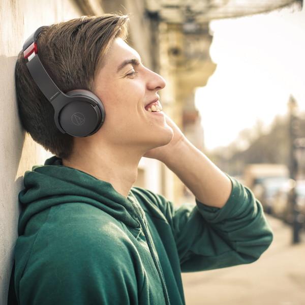 audio-technica(オーディオテクニカ) ブルートゥースヘッドホン ブラック ATH-S220BT BK ［リモコン・マイク対応 /Bluetooth］ | オーディオテクニカ | 18