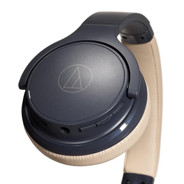 audio-technica(オーディオテクニカ) ブルートゥースヘッドホン  ネイビーベージュ ATH-S220BT NBG ［Bluetooth対応］ | オーディオテクニカ | 11