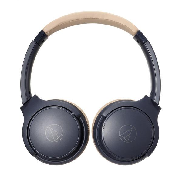 audio-technica(オーディオテクニカ) ブルートゥースヘッドホン  ネイビーベージュ ATH-S220BT NBG ［Bluetooth対応］ | オーディオテクニカ | 01
