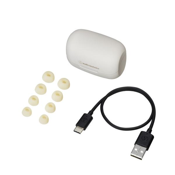 audio-technica(オーディオテクニカ) 完全ワイヤレスイヤホン ホワイト ATH-CK1TW WH [リモコン・マイク対応 /ワイヤレス(左右分離) /Bluetooth] | オーディオテクニカ | 10