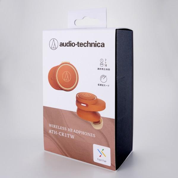 audio-technica(オーディオテクニカ) 完全ワイヤレスイヤホン  オレンジ ATH-CK1TW OR ［リモコン・マイク対応 /ワイヤレス(左右分離) /Bluetooth］ | オーディオテクニカ | 20