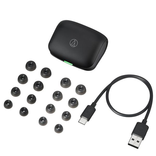 完全ワイヤレスイヤホン  アッシュブラック ATH-TWX7 BK ［ワイヤレス(左右分離) /ノイズキャンセリング対応 /Bluetooth対応］ | オーディオテクニカ | 03