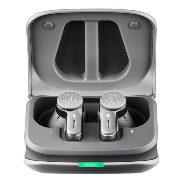 audio-technica(オーディオテクニカ) フルワイヤレスイヤホン  ストーングレイ ATH-TWX7 GY ［ワイヤレス(左右分離) /Bluetooth /ノイズキャンセリング対応］ | オーディオテクニカ | 02