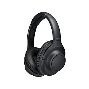 audio-technica(オーディオテクニカ) ブルートゥースヘッドホン  ブラック ATH-S300BTBK ［ワイヤレス(左右コード) /ノイズキャンセリング対応 /Bluetooth対応］ | オーディオテクニカ