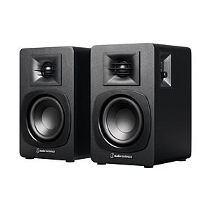 audio-technica(オーディオテクニカ) パワードブックシェルフスピーカー  ブラック AT-SP3X ［Bluetooth対応］ | オーディオテクニカ