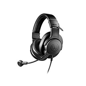 ヘッドセット ストリーミング(Mac/Windows11対応)  ATH-M20xSTS ［φ3.5mmミニプラグ＋USB-C＋USB-A /両耳 /ヘッドバンドタイプ］ | オーディオテクニカ