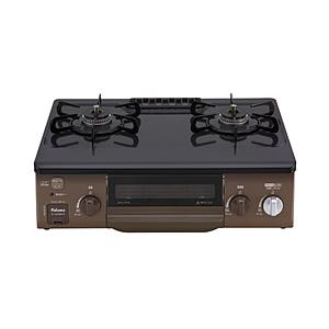 値下げ!!【ロック】Siセンサーコンロ【パロマガステーブル】 パロマ ガステーブルSiセンサーコンロ都市ガス ブラウン