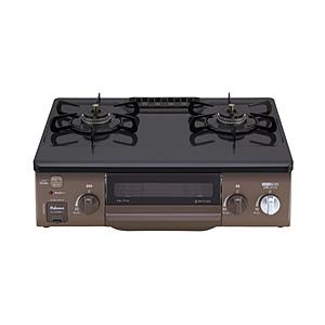 パロマ ガステーブルSiセンサーコンロLPG パロマ ブラウン ICS39BMLLPG ［約56cm(コンパクトタイプ) /プロパンガス /左強火］ | 