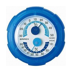 エンペックス 温湿度計 「シュクレミニ」 TM-2386（クリアブルー） 【864】 | ブランド登録なし