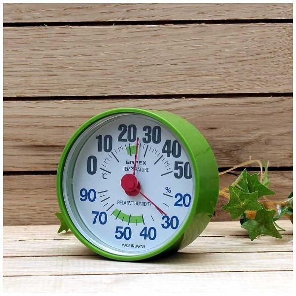 エンペックス 温湿度計 「ルシード」 BC3653（フォレストグリーン）【ビックカメラグループオリジナル】 【864】 | ブランド登録なし | 05