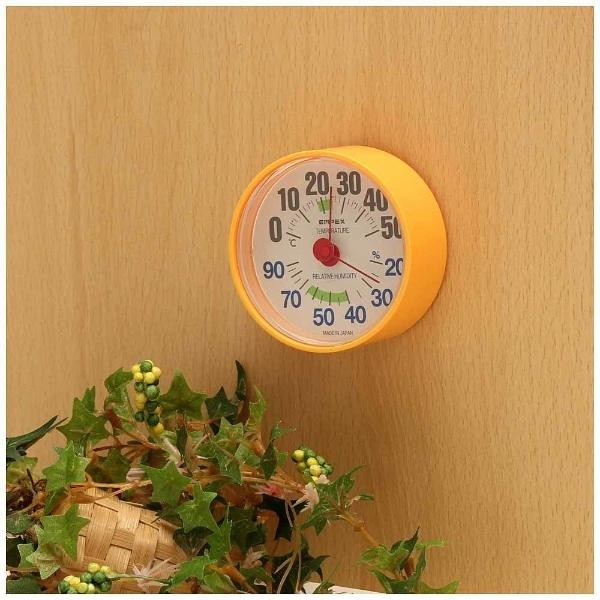 エンペックス 温湿度計 「ルシード」 BC3654（マンダリンオレンジ）【ビックカメラグループオリジナル】 【864】 | ブランド登録なし | 02