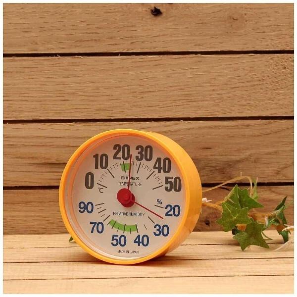 エンペックス 温湿度計 「ルシード」 BC3654（マンダリンオレンジ）【ビックカメラグループオリジナル】 【864】 | ブランド登録なし | 05