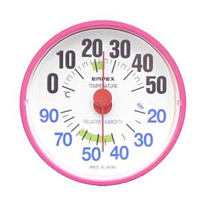 エンペックス 温湿度計 「ルシード」 BC3655（ピンク）【ビックカメラグループオリジナル】 【864】 | ブランド登録なし