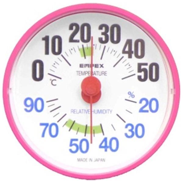 エンペックス 温湿度計 「ルシード」 BC3655（ピンク）【ビックカメラグループオリジナル】 【864】 | ブランド登録なし | 01