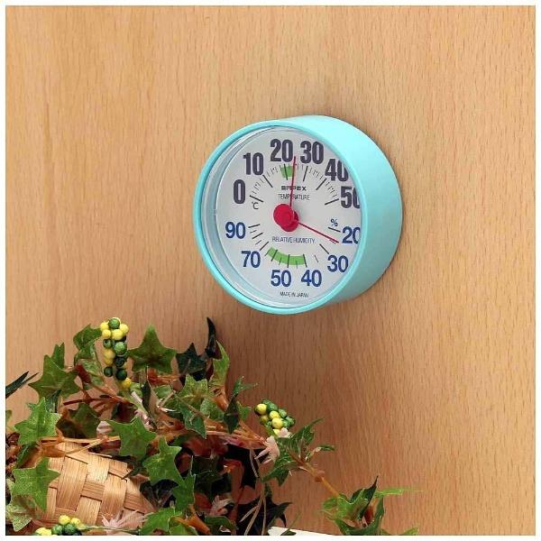 エンペックス 温湿度計 「ルシード」 BC3656（エアブルー）【ビックカメラグループオリジナル】 【864】 | ブランド登録なし | 02