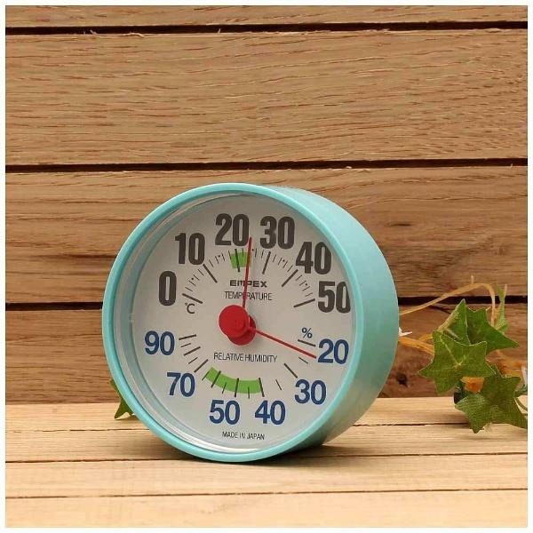 エンペックス 温湿度計 「ルシード」 BC3656（エアブルー）【ビックカメラグループオリジナル】 【864】 | ブランド登録なし | 05