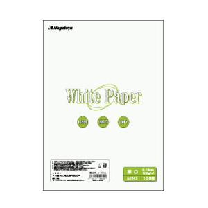 長門屋商店 ナ-012 White Paper（ホワイトペーパー）厚口 A4 100枚 | 