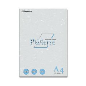 長門屋商店 “ファンシーペーパー” P@LETTE フェザーワルツ みず （A4サイズ・20枚）　ナ-638 | 