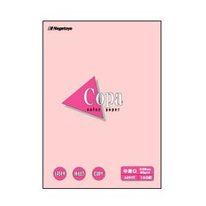 長門屋商店 ナ-3221 カラーペーパーCopa（コパ）中厚口 A4 桃 100枚 | 
