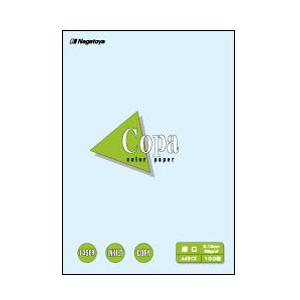 長門屋商店 ナ-3310 カラーペーパーCopa（コパ）厚口 A4 水 100枚 | 