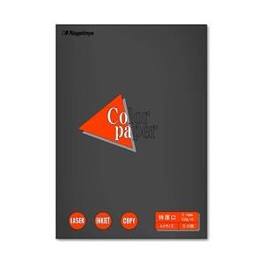 長門屋商店 カラーペーパー 特厚口 クロ （A4サイズ・50枚）　ナ-3435 | 