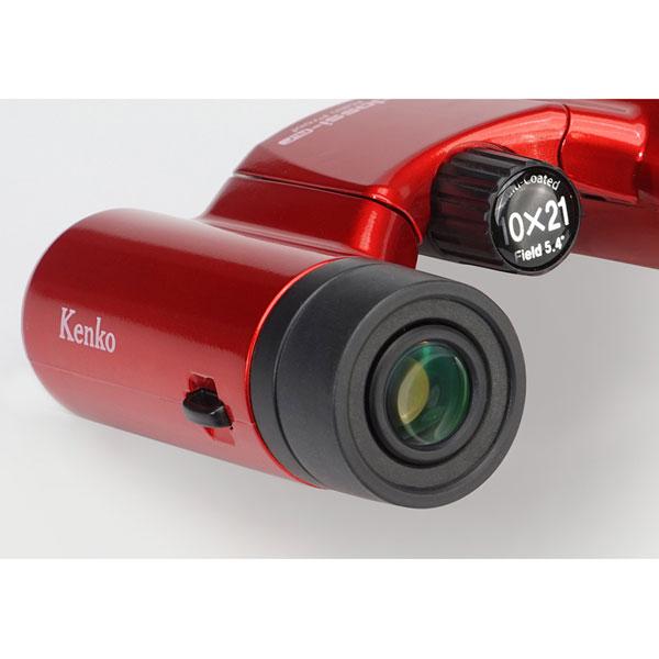 ケンコー・トキナー 【10倍双眼鏡】Classi-air 10X21DH MC レッド LTD   CLASSI-AIR10X21-RD-LTD ［10倍］ 【864】 | ケンコー・トキナー | 06
