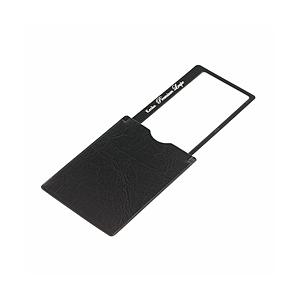 ケンコー・トキナー プレミアムルーペ 極薄カード型拡大鏡ストッパー付き 3倍 KTL-015NBK ブラック | ケンコー・トキナー