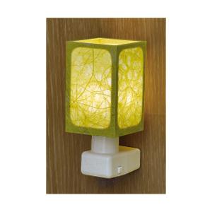 東京メタル ナイトライト コンセント式 薄緑色   YNYLD ［LED］ | 