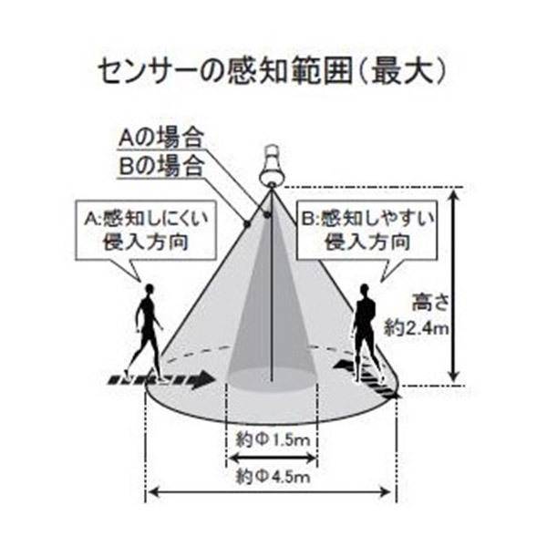 東京メタル 人感センサー付LED電球　60W相当　昼白色タイプ   LDR8NS60W-TM |  | 02