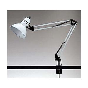 東京メタル クランプ式アームライト ホワイト(60W相当LED 電球色付)   SL-106WLED ［LED /電球色］ | 