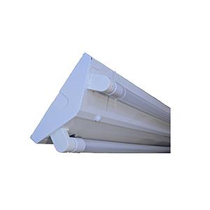 東京メタル 40Ｗ×2灯相当 LEDベース照明 逆富士型 2灯用 (高演色Ra98/昼白色タイプ)   OKT8A-02RA98 ［10畳 /昼白色 /リモコン無 /G13 /電気工事必要］ | 