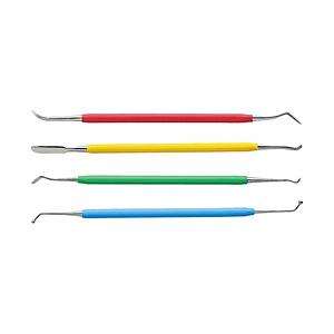 兼古製作所 アネックス　ステンレス製クラフトツール　スパチュラ４本組 | 兼古製作所