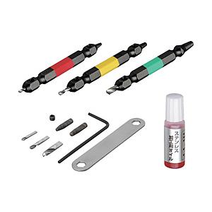 兼古製作所 アネックス　なめたネジはずしビット３本組　Ｍ２．５〜８ネジ用　ステンレスネジにも対応　全長６５ｍｍ   ANH-S3 | 兼古製作所