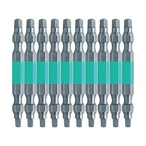 兼古製作所 アネックス 四角カラービット10本組 両頭 ■#3×65 ACS-14M-3-65 | 兼古製作所