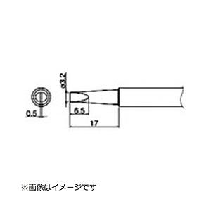 白光 白光　こて先　３．２Ｄ型   T34-D32 | 