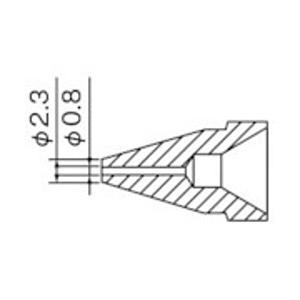 白光 白光　ノズル　0．8MM　N61-07 | 