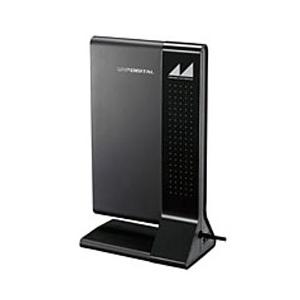 日本アンテナ UHF室内アンテナ Atredia ARL1(B) ブラック スタンダードタイプ【強電界地域用】 | 