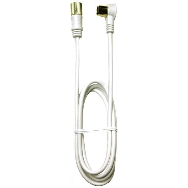 日本アンテナ 4K8K対応 1mアンテナケーブル(2C)[L型プラグ-スクリュープラグ] NA2GLRS1B 【852】 |  | 02