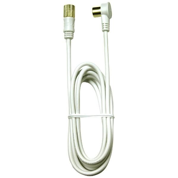 日本アンテナ 4K8K対応 2mアンテナケーブル(2C)[L型プラグ-スクリュープラグ] NA2GLRS2B 【864】 |  | 02