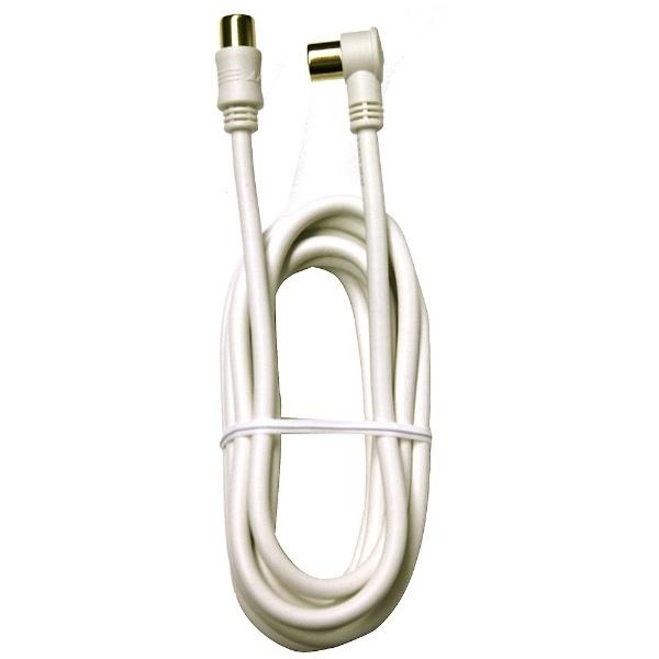 日本アンテナ 4K8K対応 3mアンテナケーブル(4C)[L型プラグ-ストレートプラグ] NA4GLS3B 【852】 |  | 02