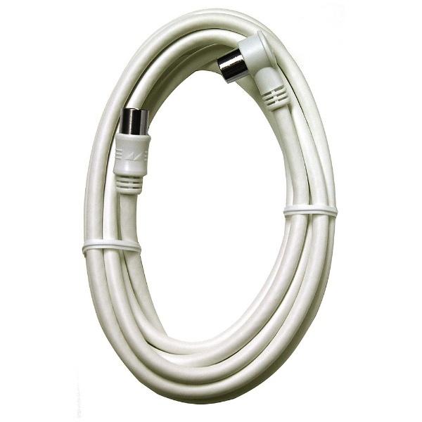 日本アンテナ 4K8K対応 3mアンテナケーブル(4C)[L型プラグ-ストレートプラグ] NA4NLS3B 【852】 |  | 02