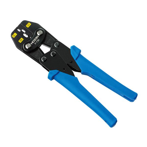 ホーザン P-736 HOZAN 圧着工具 圧着ペンチ(絶縁閉端子用) | HOZAN | 01