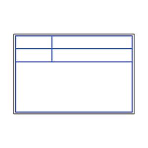 土牛産業 ＤＯＧＹＵ　ビューボードホワイトＤ−１Ｗ用プレート（枠のみ） | 