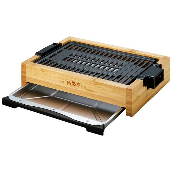 アピックス 減煙グリルプレート バンブー AGP242 [プレート1枚] |  | 05