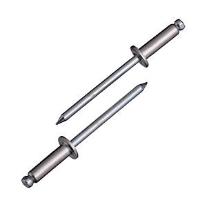 ロブテックス ブラインドリベット（1000本入）　ステンレス/スティール　6−6　NSS66 | 