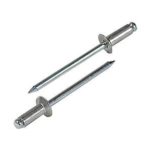 ロブテックス ブラインドリベット皿頭（1000本入）　アルミ/スティール　6-8　NSA68K | 