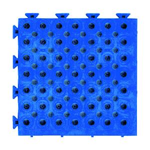 ミヅシマ工業 ソフトチェッカー　本体　250×250　青　4220010 | 