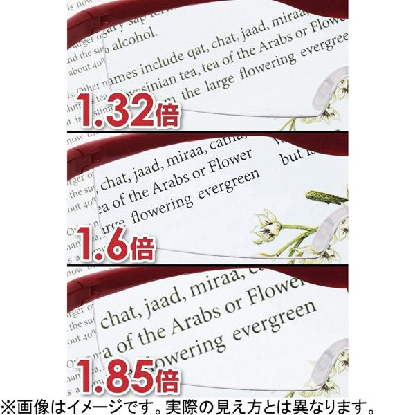 Hazuki Company Hazuki ハズキルーペ コンパクト（ニューパープル）クリアレンズ 1.32倍 [振込不可] |  | 03